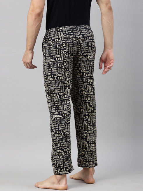 White Checks Lounge Pant